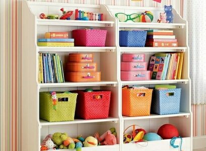 Nursery-roon-colorful-storage-baskets