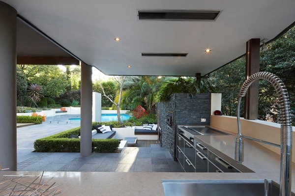 Outdoor kitchen design modern outdoor areas