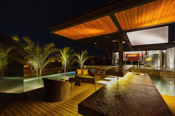 PL2 House elegant luxury outdoor area pool deck