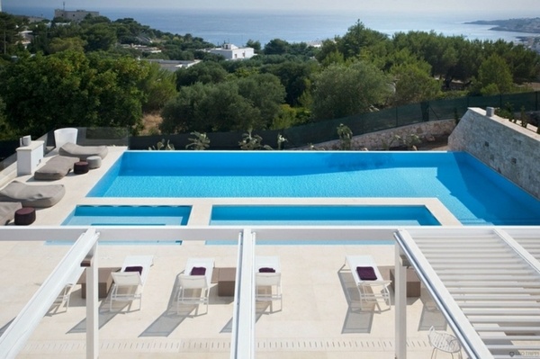 Pool holiday home spectacular luxury destinations Italy