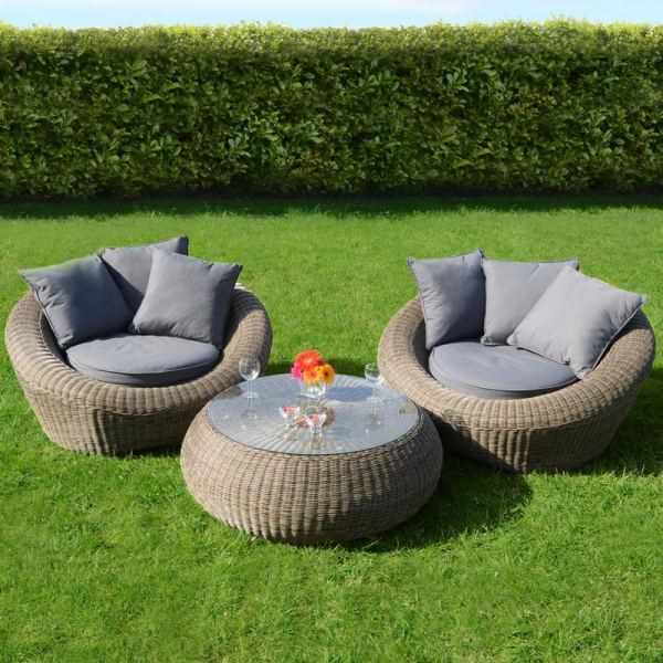 Seating furniture garden rattan furniture