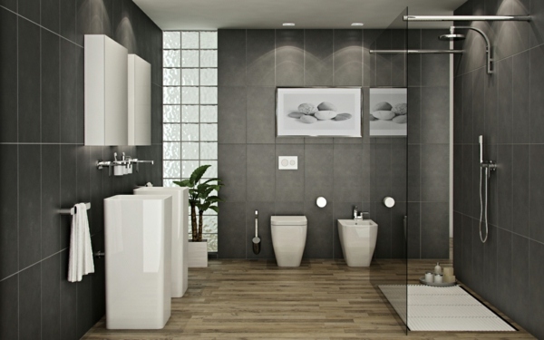 Steam shower modern bathroom design