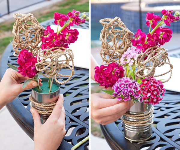 Flower arrangements DIY