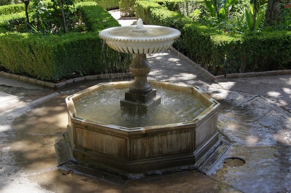 Water features landscape design spanish gardens