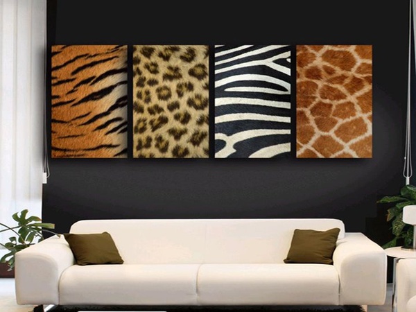 animal pattern wall decoration African style