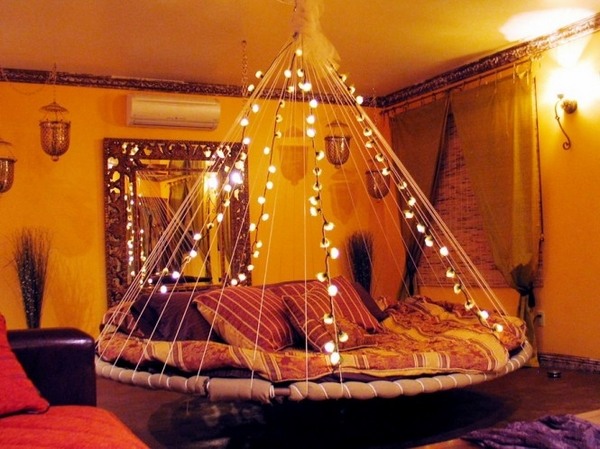 beautiful hang bed design