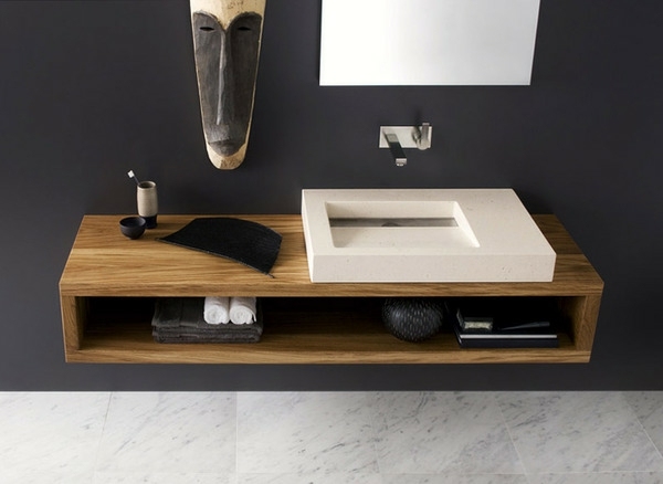 chic vanity design bathroom interior ideas Neutra