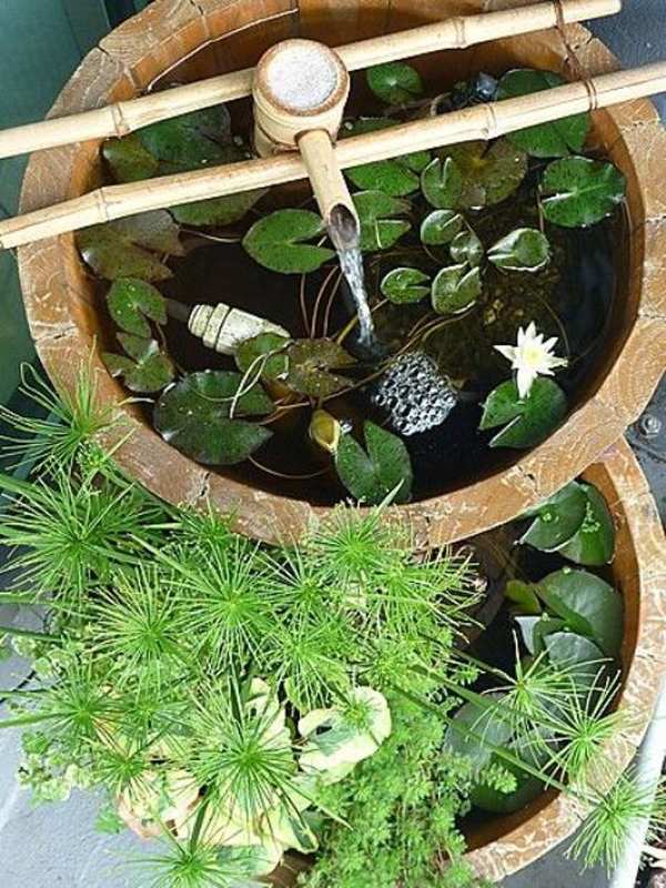 double design small garden decoration ideas