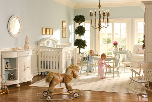durniture ideas for luxury baby room decoration rocking horse