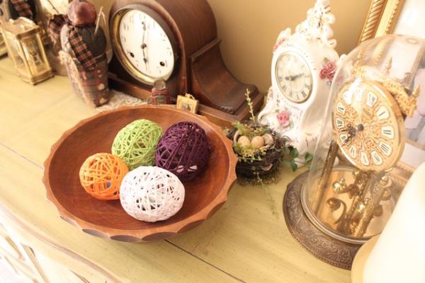 easter decoration craft ideas yarn eggs