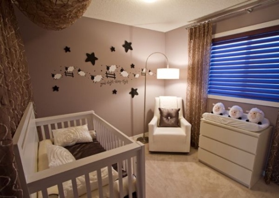 elegant baby room design
