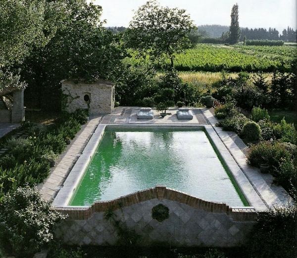 garden Pool stone old Roman style
