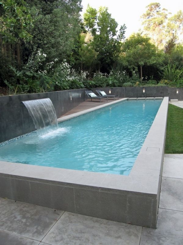 garden pool individual shape water feature