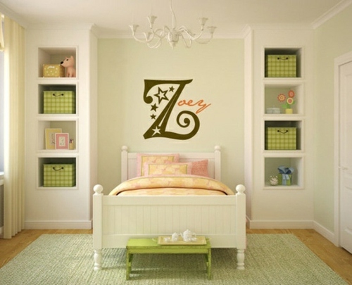 girl sweet wall decoration space