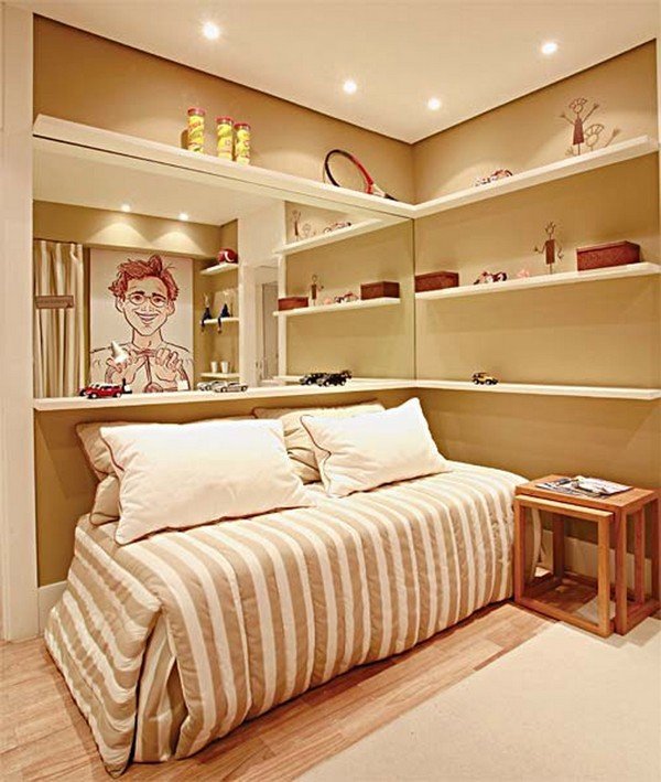 interesting beige bedroom teenage furnishing idea