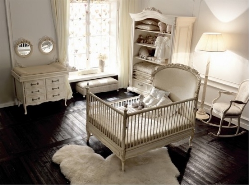 interior design ideas for luxury baby decoration dark wood flooring