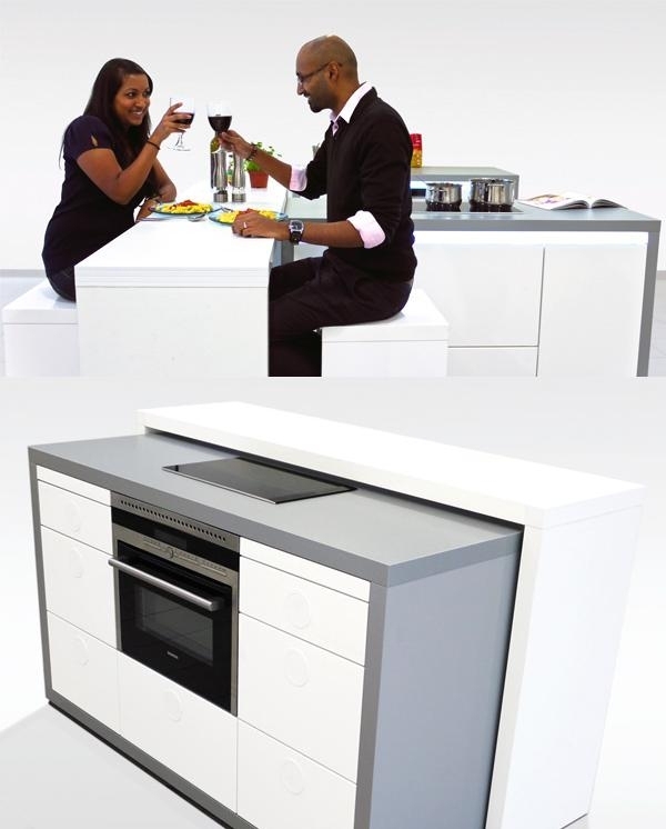 kitchen set space saving furniture design