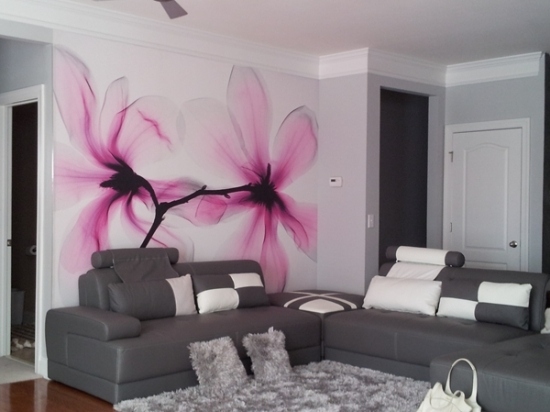  design ideas floral wall decoration
