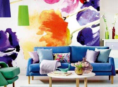 living-room-wall-decorating-colorful-mix