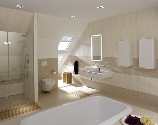 modern bathroom minimalist design TOTO