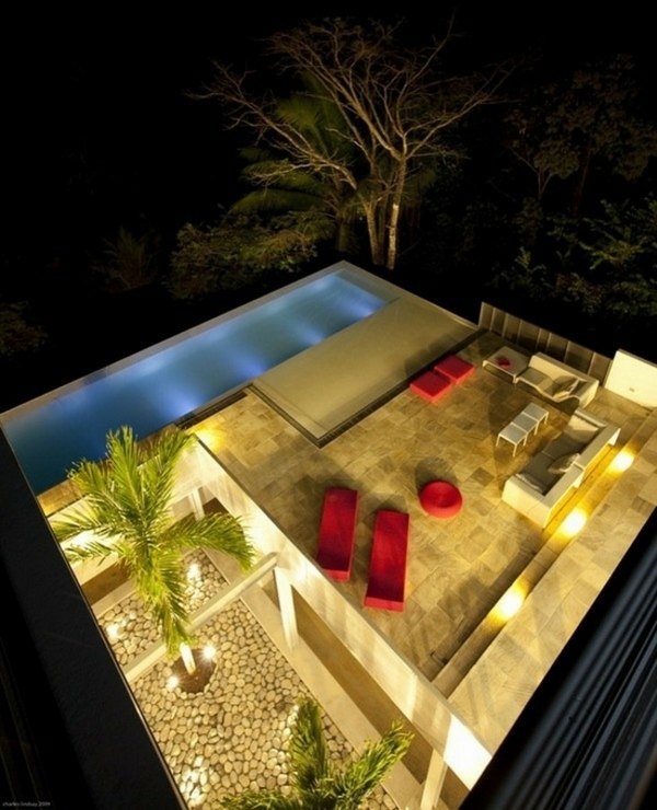 patio deck Lighting Idea-swimming-pool-patio