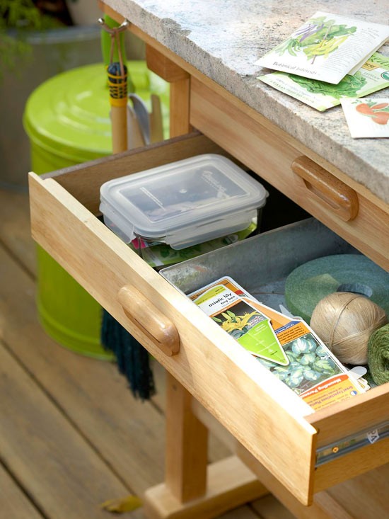 tips for-patio-design-storage chest drawers