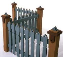 picket fence installation instructions wooden poles