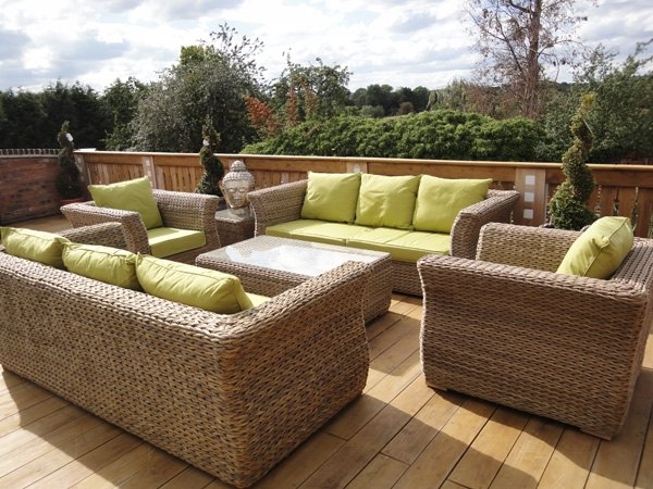 rattan outdoor furniture sofa set