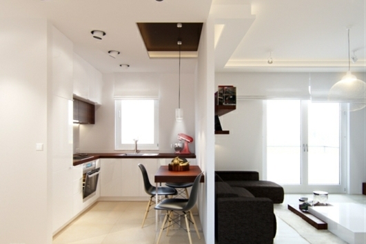 small kitchen furniture design white color