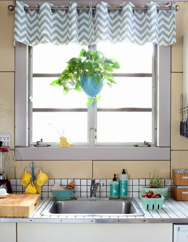 Kitchen Curtains Modern Interior Design Ideas