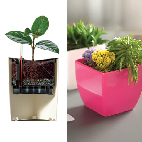 the advantages of self watering flower pots