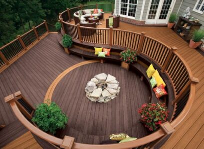tips-for-patio-deck-design-Bangkirai-wood-deck-wooden-bench