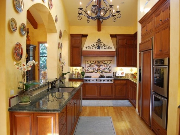 tuscany-kitchen-style wooden cabinet