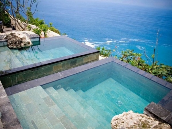 two pools holiday house beautiful view 
