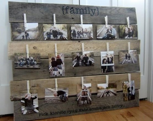 upcycled ideas family collage