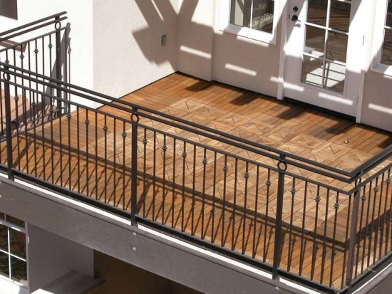 Balcony flooring ideas