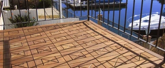 Balcony laying patterns
