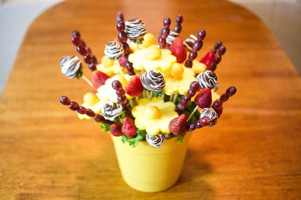 DIY fruit bouquet gifts ideas