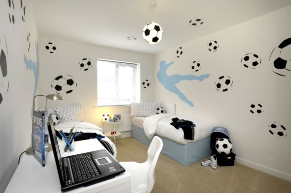 Football room design ideas teen room