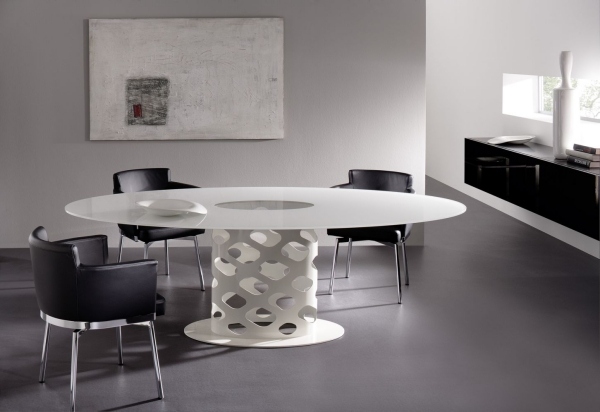 Modern dining furniture design ideas white table