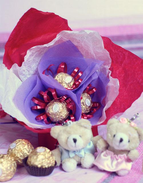 Gift bouquet sweets