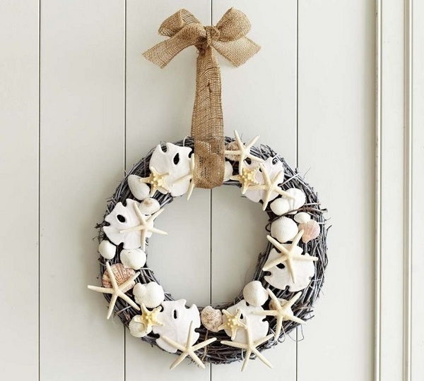 summer door wreath DIY