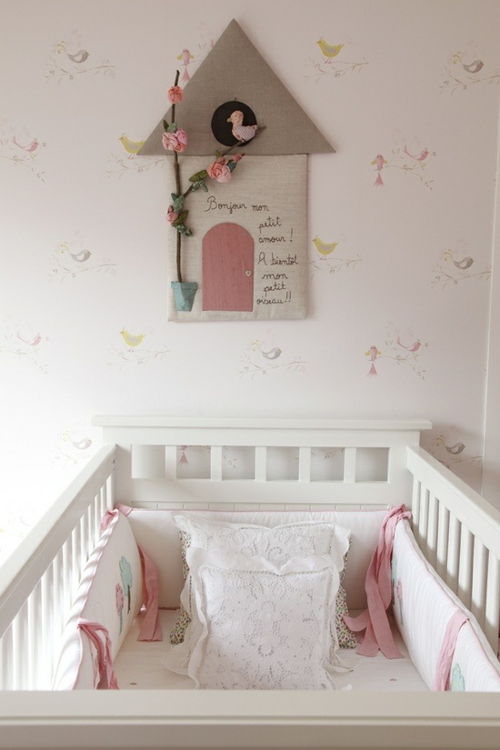 Nursery baby bird house