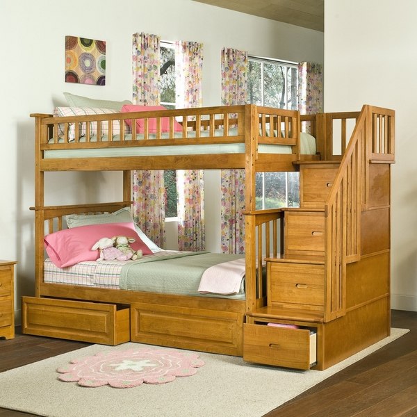 bedroom furniture kids plans wooden panel 