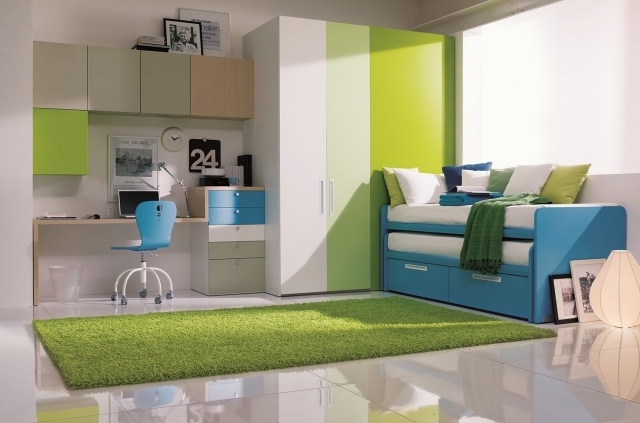 room furniture mood bring furniture pieces blue green white