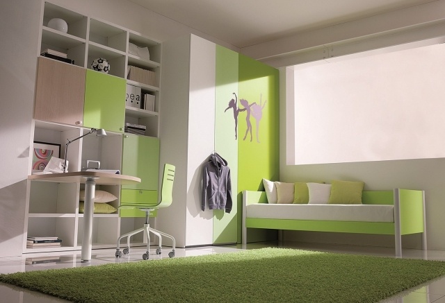 teen bedroom design ideas fresh elements green shades