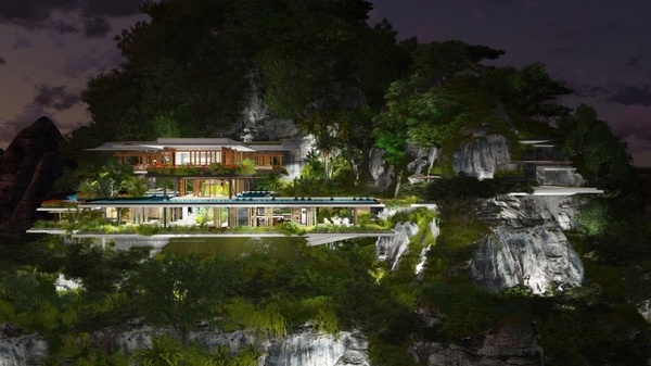 cliff house architecture Xalima modern home design