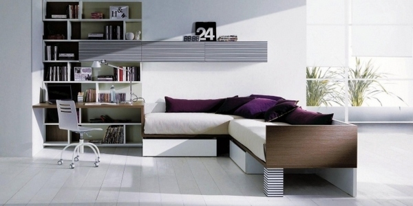 corner bed sofa bed for teenage girls modern furniture