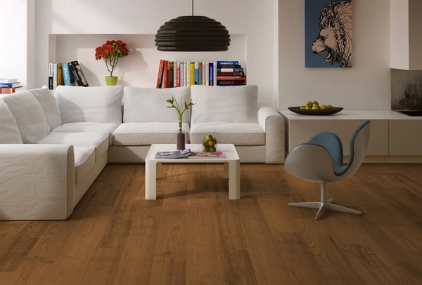 modern apartment hardwood vs laminate floors