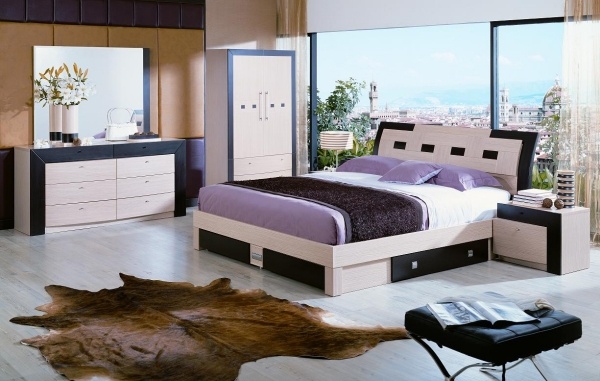bedroom furnishings bright purple fur carpet